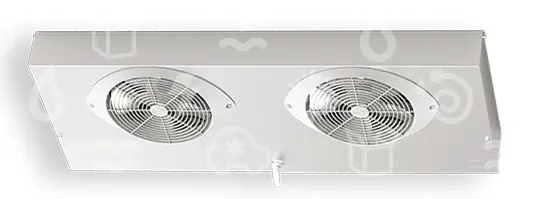 výparník LU-VE MINIMAGIC MMC 227, 1.21 kW (dT 8 st., R404A), bez odtávání